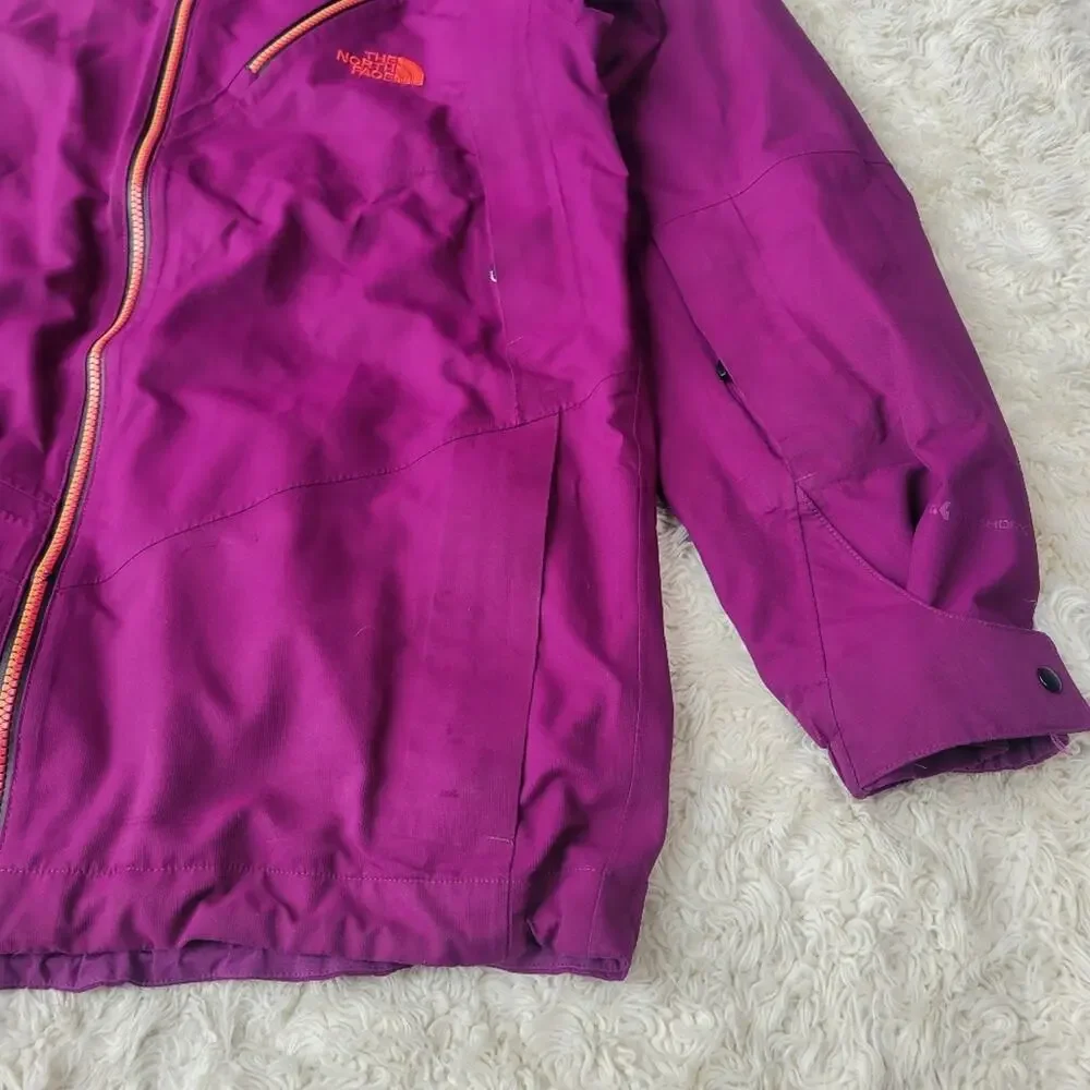 The North Face Cryptic Recco Waterproof Jacket Purple Mens Medium